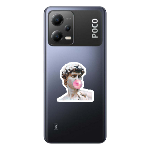 Xiaomi Poco X5 Bubble Transparent Silicone TPU Θήκη
