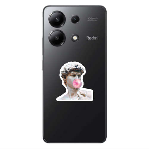 Xiaomi Redmi Note 13 4G Bubble Transparent Silicone TPU Θήκη