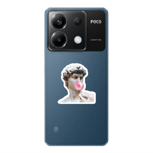 Xiaomi Poco X6 5G Bubble Transparent Silicone TPU Θήκη