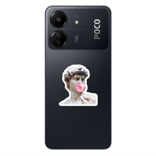 Xiaomi Poco C65 Bubble Transparent Silicone TPU Θήκη