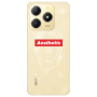 Realme C61 Aesthetic Transparent Silicone TPU Θήκη