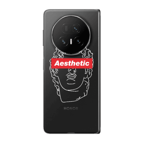 Honor Magic V5 Aesthetic Transparent Silicone TPU Θήκη