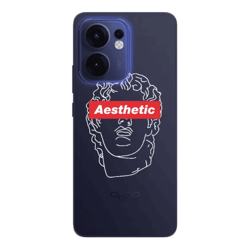 Oppo Reno13 FS Aesthetic Transparent Silicone TPU Θήκη