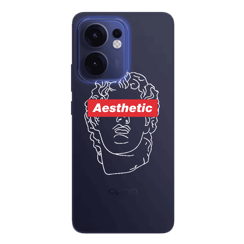 Oppo Reno13 FS Aesthetic Transparent Silicone TPU Θήκη