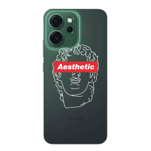Oppo 14 F Aesthetic Transparent Silicone TPU Θήκη