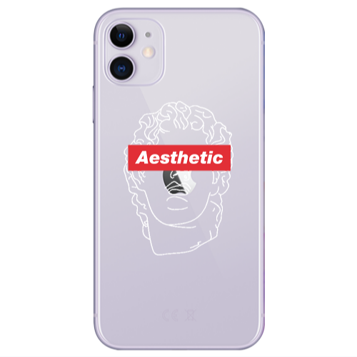 Apple iPhone 11  Aesthetic Transparent Silicone TPU Θήκη