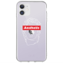 Apple iPhone 12 Aesthetic Transparent Silicone TPU Θήκη