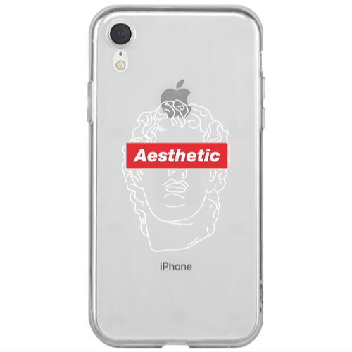 Apple iPhone Xr Aesthetic Transparent Silicone TPU Θήκη