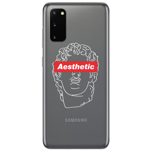 Samsung S20 Aesthetic Transparent Silicone TPU Θήκη