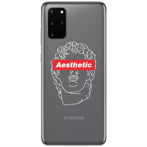Samsung S20 Plus Aesthetic Transparent Silicone TPU Θήκη