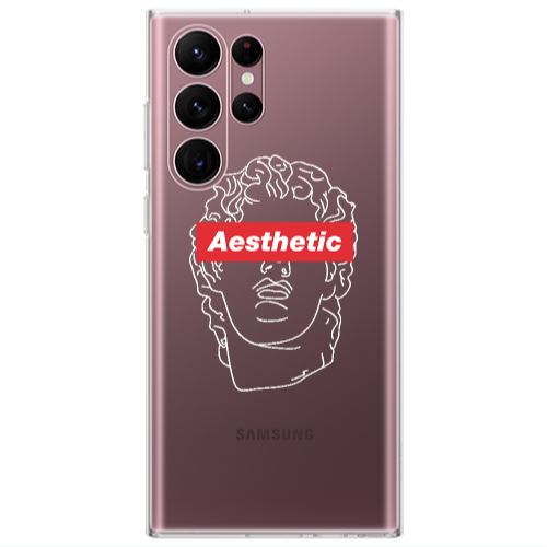 Samsung S22 Ultra Aesthetic Transparent Silicone TPU Θήκη