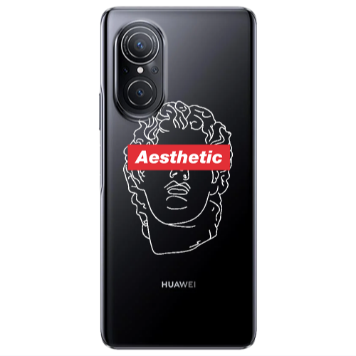 Huawei Nova 9 SE Aesthetic Transparent Silicone TPU Θήκη