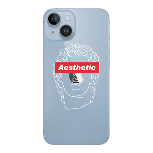 Apple iPhone 14  Aesthetic Transparent Silicone TPU Θήκη