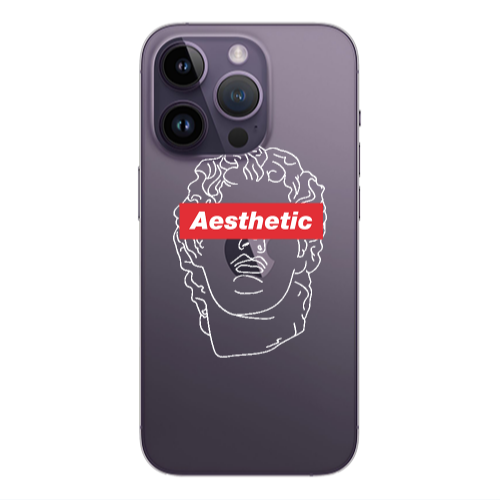 Apple iPhone 14 Pro Max Aesthetic Transparent Silicone TPU Θήκη