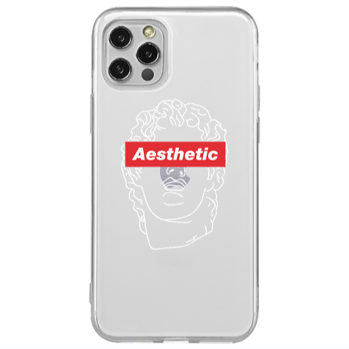 Apple iPhone 12 Pro Aesthetic Transparent Silicone TPU Θήκη