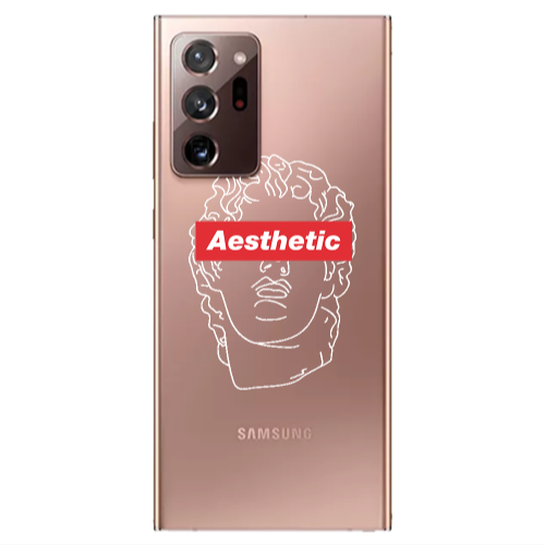 Samsung Note 20 Plus Aesthetic Transparent Silicone TPU Θήκη