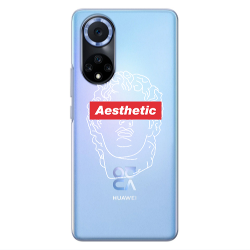 Huawei Nova 9 Aesthetic Transparent Silicone TPU Θήκη