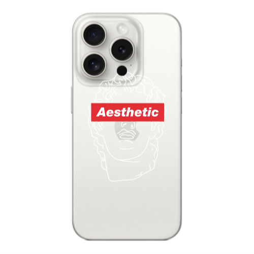 Apple iPhone 15 Pro Aesthetic Transparent Silicone TPU Θήκη