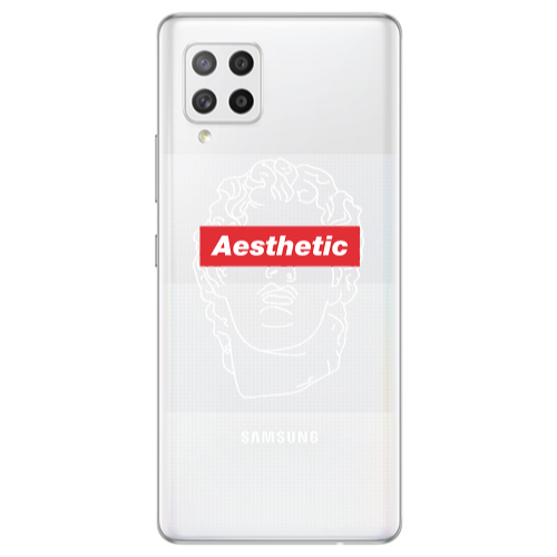 Samsung A42 5G Aesthetic Transparent Silicone TPU Θήκη