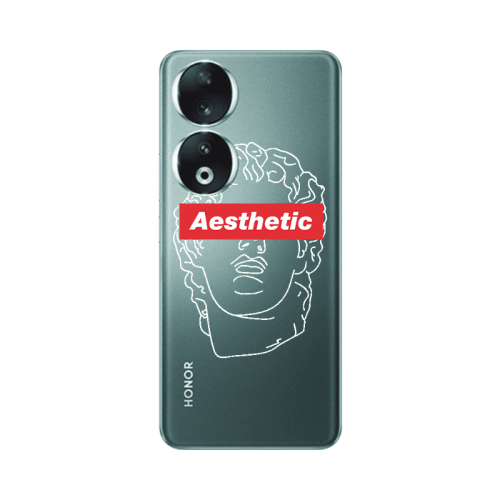 Honor 90 5G Aesthetic Transparent Silicone TPU Θήκη