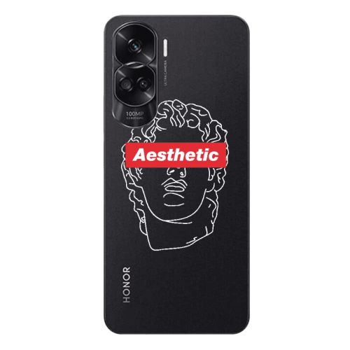 Honor 90 Lite 5G Aesthetic Transparent Silicone TPU Θήκη