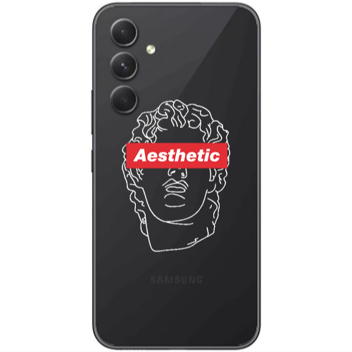 Samsung Galaxy A25 Aesthetic Transparent Silicone TPU Θήκη