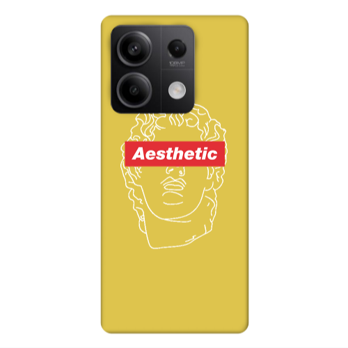 Xiaomi Redmi Note 13 5G Aesthetic Yellow Colored Silicone TPU Θήκη