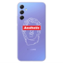 Samsung A25 Aesthetic Transparent Silicone TPU Θήκη