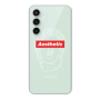 Samsung S24 FE Aesthetic Transparent Silicone TPU Θήκη