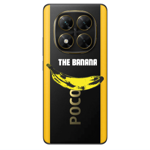 Xiaomi Poco X7 The banana Transparent Silicone TPU Θήκη