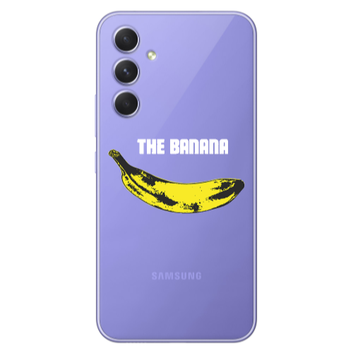 Samsung A36 The banana Transparent Silicone TPU Θήκη