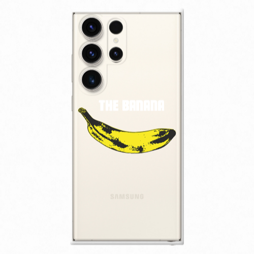 Samsung S25 Ultra The banana Transparent Silicone TPU Θήκη