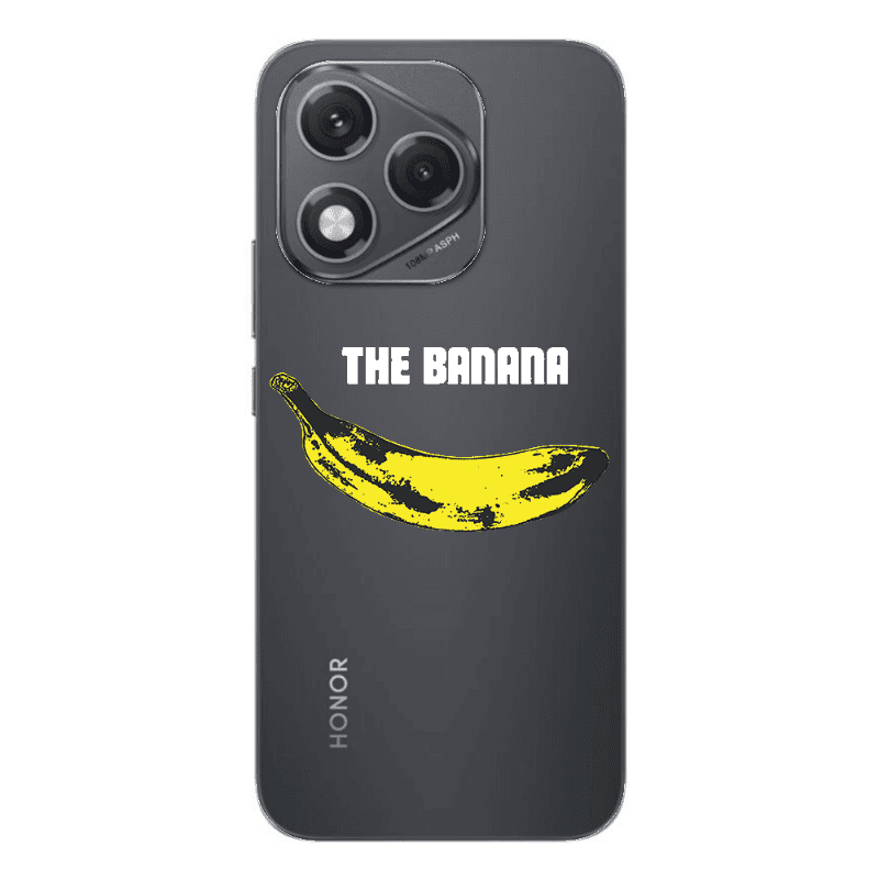 Honor 400 Lite The banana Transparent Silicone TPU Θήκη