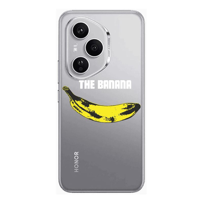 Honor Magic 400 Pro The banana Transparent Silicone TPU Θήκη