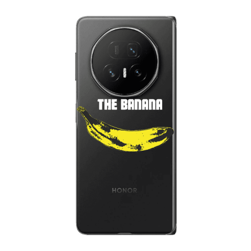 Honor Magic V5 The banana Transparent Silicone TPU Θήκη