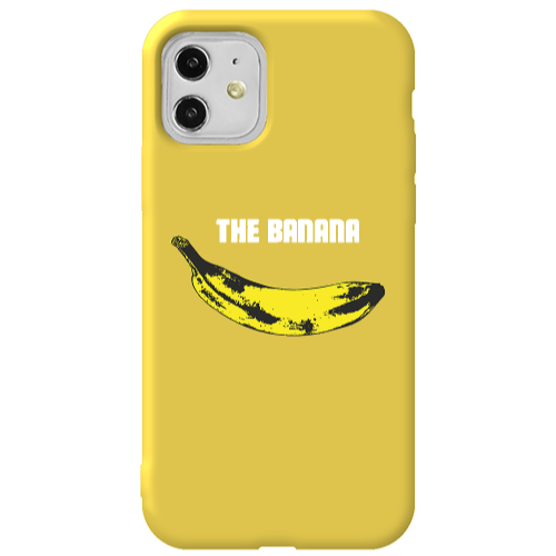 Apple iPhone 11  The banana Yellow Colored Silicone TPU Θήκη