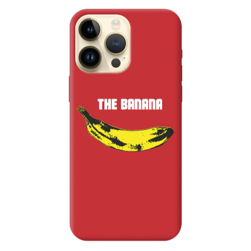 Apple iPhone 13 Pro Max The banana Red Colored Silicone TPU Θήκη