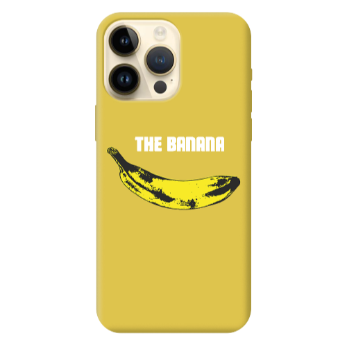 Apple iPhone 13 Pro Max The banana Yellow Colored Silicone TPU Θήκη