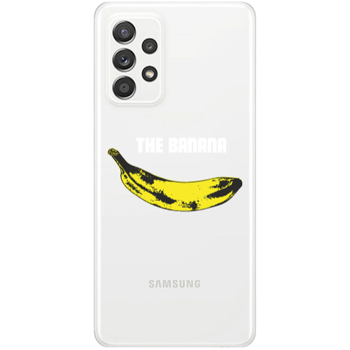 Samsung A52 The banana Transparent Silicone TPU Θήκη