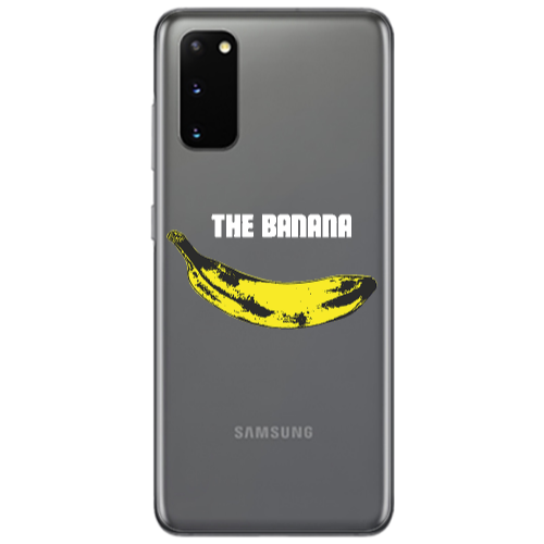 Samsung S20 The banana Transparent Silicone TPU Θήκη