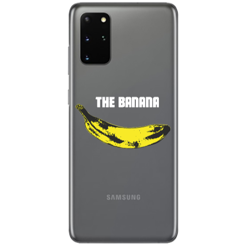 Samsung S20 Plus The banana Transparent Silicone TPU Θήκη