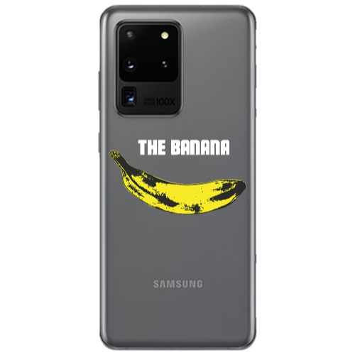 Samsung S20 Ultra The banana Transparent Silicone TPU Θήκη