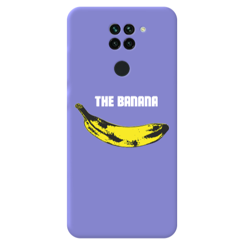 Xiaomi Redmi Note 9 The banana Purple Colored Silicone TPU Θήκη
