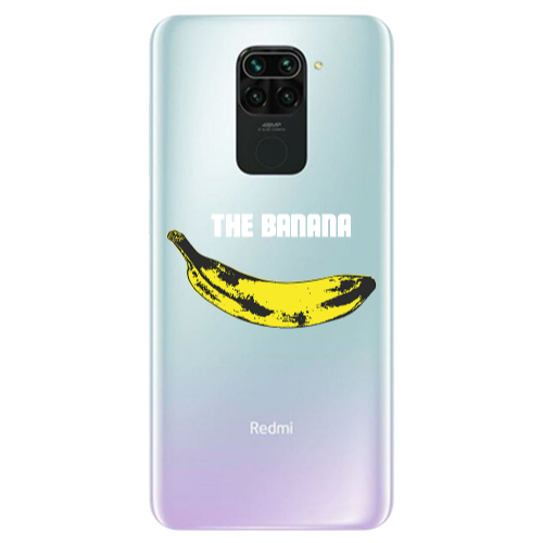 Xiaomi Redmi Note 9 The banana Transparent Silicone TPU Θήκη