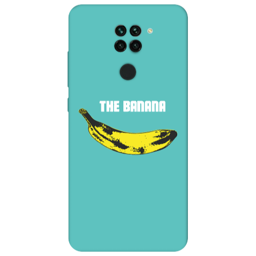 Xiaomi Redmi Note 9 The banana Turquoise Colored Silicone TPU Θήκη