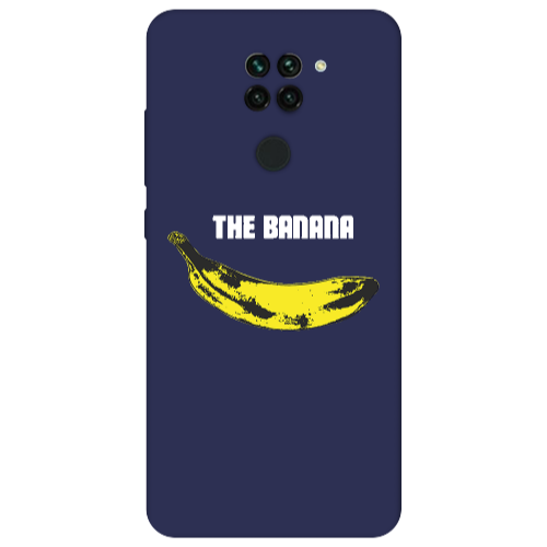Xiaomi Redmi Note 9 The banana Dark blue Colored Silicone TPU Θήκη