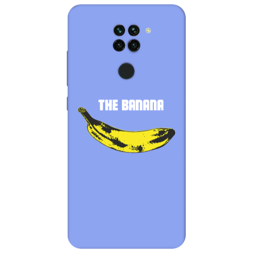 Xiaomi Redmi Note 9 The banana Light Purple Colored Silicone TPU Θήκη