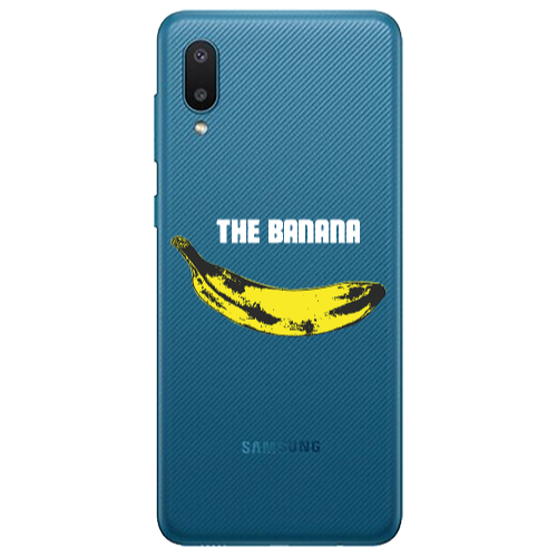 Samsung A02 The banana Transparent Silicone TPU Θήκη