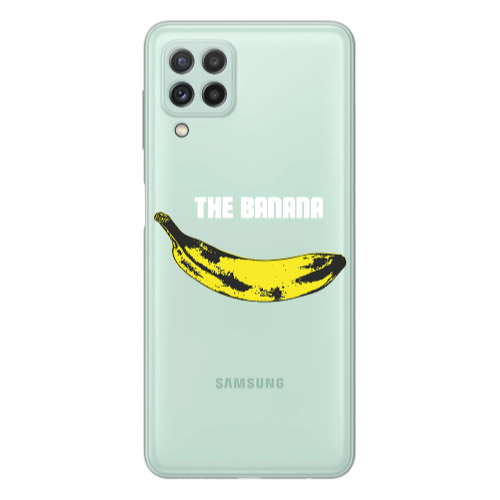 Samsung A22 4G The banana Transparent Silicone TPU Θήκη