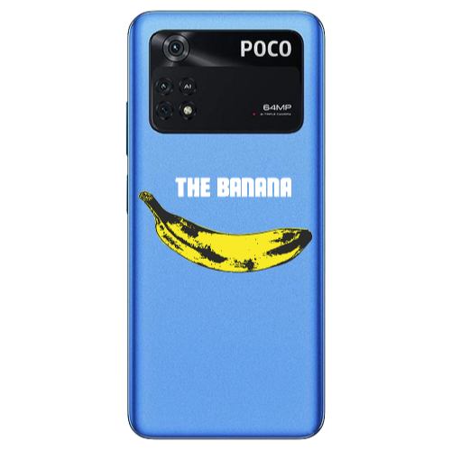 Xiaomi Poco M4 Pro 4G The banana Transparent Silicone TPU Θήκη